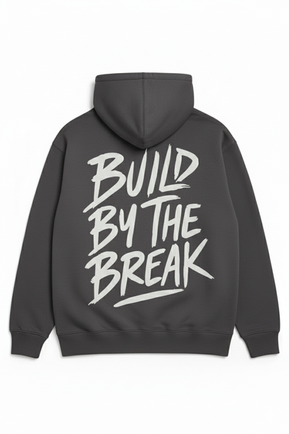 R3BUILD Break Hoodie – Ash Gray Edition