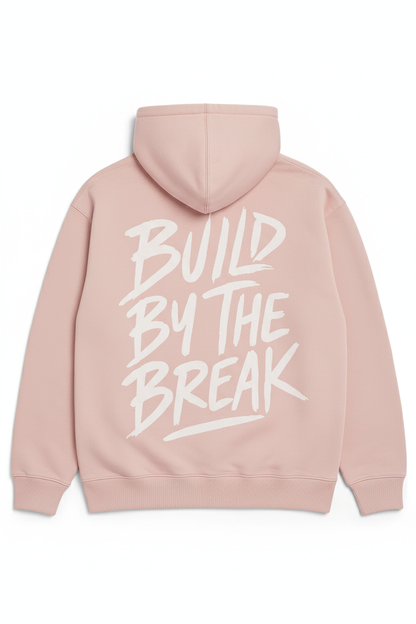 R3BUILD Break Hoodie – Soft Rose Edition